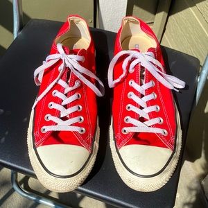 Red Low Top Converse